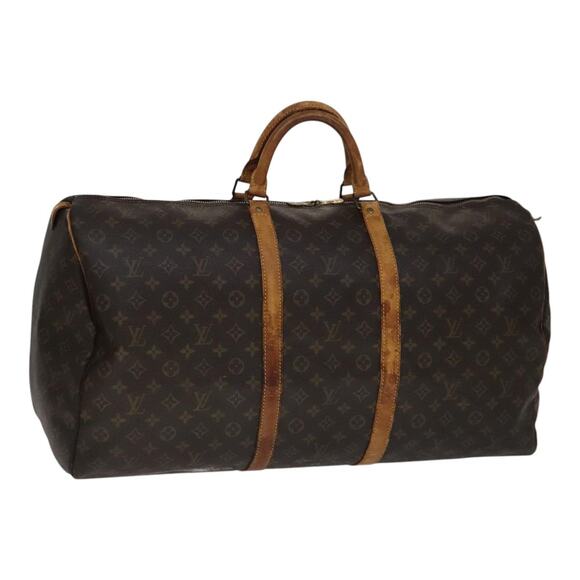LOUIS VUITTON Monogram Keepall 60 Boston Bag M41422 - Picture 1 of 16